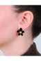 Heliophilia Silver Pendientes de Latón con Circonio Dorado